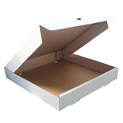 Beyaz Pizza Kutusu (28x28x4 cm) - KoliciAbla