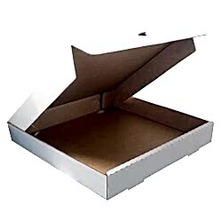 Beyaz Pizza Kutusu (30x30x4 cm) - KoliciAbla