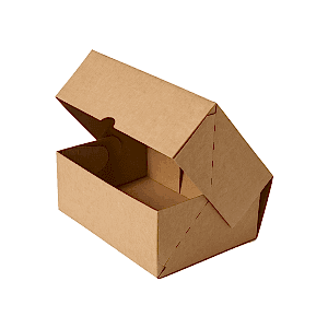 17,5x13,5x7,5 cm Kraft E-Ticaret ve Kargo Kutusu - Mum, Sabun ve Kahve Kutusu - 4