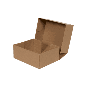 34,5x21x11,5 cm Kraft E-Ticaret ve Kargo Kutusu - Giyim, Tekstil ve Hediye Seti Kutusu - 5
