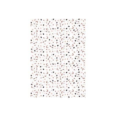 Gökkuşağı ve Parti Temalı 'Doğum Günü' Pelur Kağıt (32x45 cm) - 100 Adet | Neşeli Kutlama - KoliciAbla