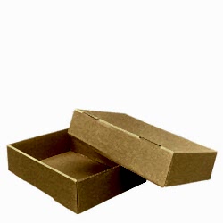 Kraft Kapaklı Hediye ve Saklama Kutusu (27.5x20x6.8 cm) - KoliciAbla