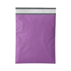 Lila Renkli Cepli Kargo Poşeti 30x37,5+5cm (100 Mikron) - Orta Boy Premium Torba - KoliciAbla