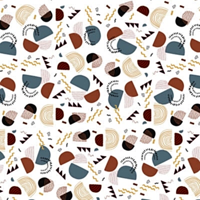 Modern Tribal ve Geometrik Desenli Pelur Kağıt (32x45 cm) - 100 Adet | Etnik Modern - KoliciAbla