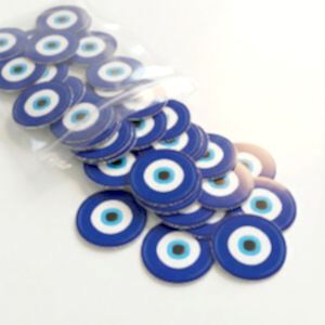 'Nazar Boncuğu' Sticker Etiket (4x4cm) - 54 Adet | Paketlerinize Nazar Değmesin! - 4