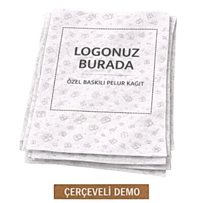 Firmanıza Özel Baskılı Beyaz Pelur Kağıt - KoliciAbla
