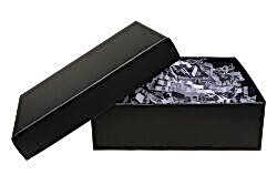 Parlak Siyah Hediye Kutusu (15x10x5 cm) - 10 Adet - KoliciAbla