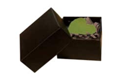 Parlak Siyah Mini Hediye Kutusu (5x5x3 cm) - 10 Adet - KoliciAbla