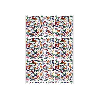 Pop Art Konuşma Balonlu ve Sloganlı Pelur Kağıt (32x45 cm) - 100 Adet | Enerjik İletişim - KoliciAbla