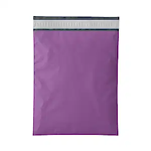 Lila Renkli Kargo Poşeti (18x25+5 cm) 80 Mikron | 100 Adet - 