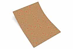 Sevgililer Günü Kalp Baskılı Kraft Ambalaj Kağıdı (32x45 cm) - 100 Adet - KoliciAbla