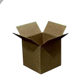 10x10x10 cm Tek Oluklu Kraft Koli - Mum, Fincan & Mini Küp E-Ticaret Kutusu - KoliciAbla
