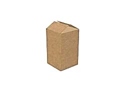 12x12x20 cm Tek Oluklu Kraft Koli - 500ml Şişe, Termos & Büyük Kupa Kutusu - KoliciAbla
