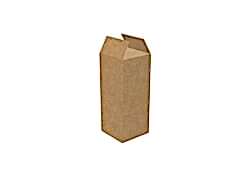 12x12x29 cm Tek Oluklu Kraft Koli - 1 Litre Zeytinyağı, Şişe & Termos Kutusu - KoliciAbla
