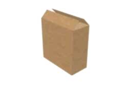 26x12x30 cm Tek Oluklu Kraft Koli - A4 Arşiv, Deterjan & Dikey E-Ticaret Kutusu - KoliciAbla