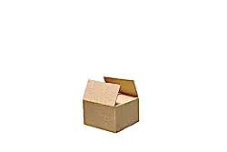8x8x5 cm Tek Oluklu (E-Dalga) Kraft Koli - Mini Takı, Sabun & Numune Kutusu - KoliciAbla