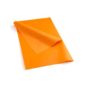Turuncu Pelur Kağıt (35x50 cm) - 100 Adet | Pratik ve Enerjik (20 gr) - KoliciAbla